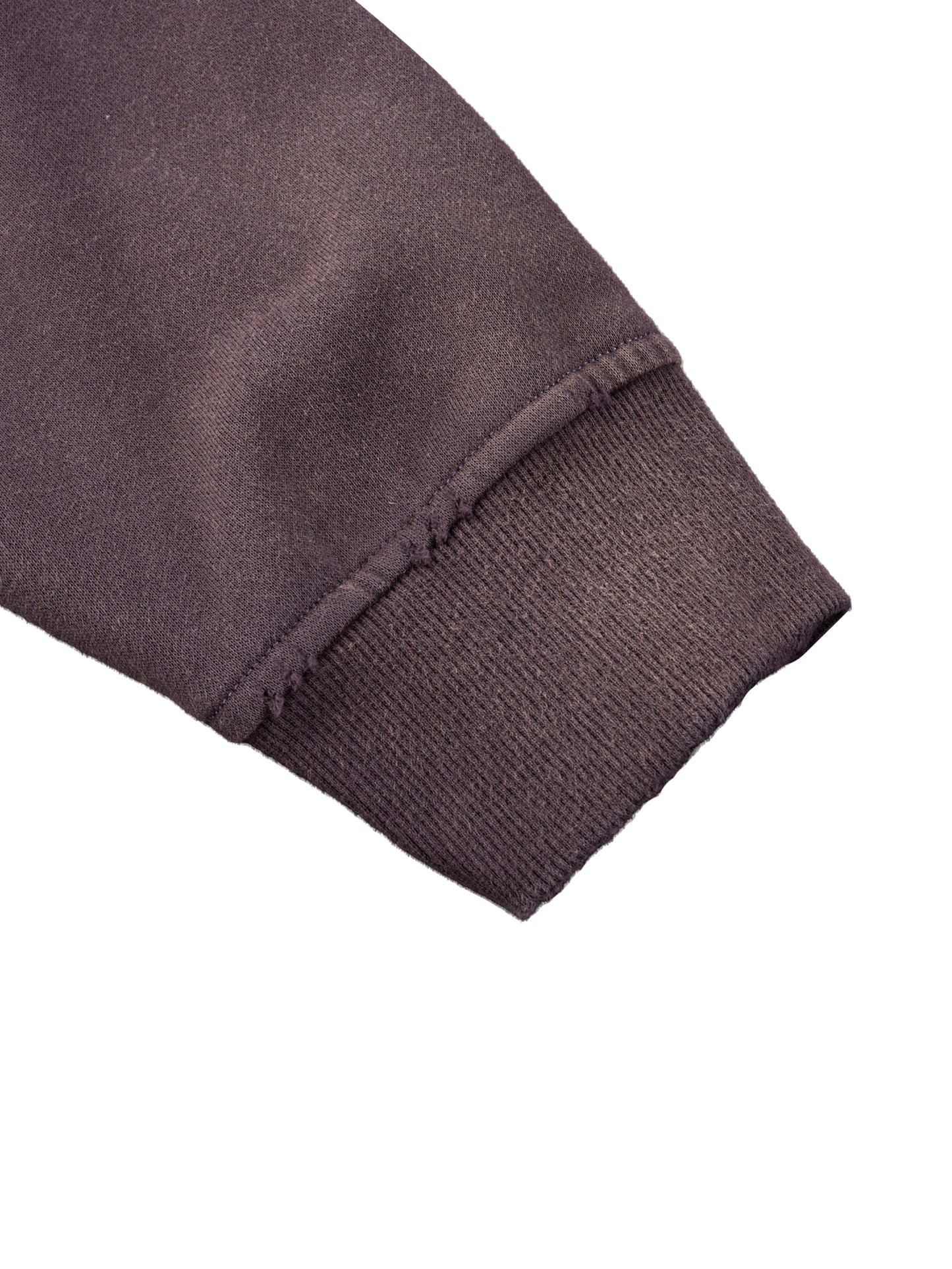 Sun Fade Frayed Fleece Hoodie